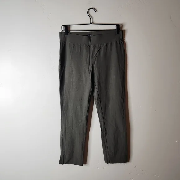 Eileen Fisher Stretch Crepe Slim Ankle Pants Size Small - Picture 2 of 8